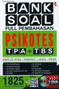 Bank soal Full Pembahasan  Psikotes TPA + TBS : Kompilasi Verbal  + Numeral + Logikal + Spasial