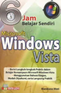 Image of 6 Jam Belajar Sendiri Microsoft Windows Vista