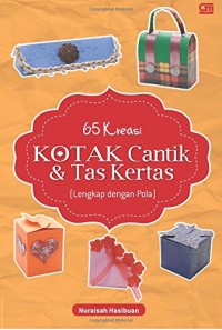 Image of 65 Kreasi Kotak Cantik & Tas Kertas (lengkap dengan pola)