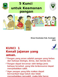 Image of Manual 5 Kunci Keamanan Pangan