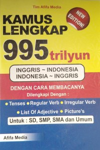Kamus Lengkap 995 Trilyun Image of Kamus Lengkap 995 Trilyun