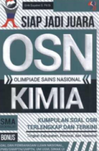 Siap Jadi Juara OSN Olimpiade Sains Nasional Kimia : Kumpulan Soal-soal terlengkap dan Terkini dan terupdate Image of Siap Jadi Juara OSN Olimpiade Sains Nasional Kimia : Kumpulan Soal-soal terlengkap dan Terkini dan terupdate